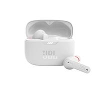 JBL Tune 230 NC TWS - Écouteurs intra-auriculaires sans fil, Bluetooth, Son Pure Bass JBL, étanche et avec réduction du bruit, jusqu'à 40 heures d'autonomie, en blanc