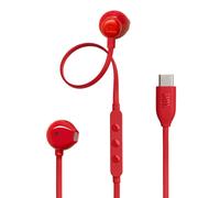 JBL Tune 305 C Rouge - Ecouteurs filaire type-C