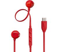 JBL Tune 305C Casque filaire intra-auriculaire Appels/Musique USB Type-C Rouge