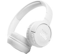 JBL Tune 510BT Casque supra-auriculaire Bluetooth blanc micro-casque, pliable, affichage de la charge de la batterie, mise en sourdine du microphone