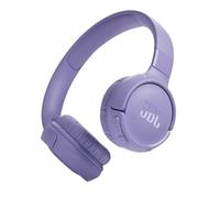 JBL Tune 520BT, casque audio sans fil, léger et confortable, Bluetooth 5.3, autonomie jusqu'à 57 h, charge rapide, son JBL Pure Bass, violet