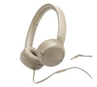JBL Tune 530 Casque Filaire Confortable avec Microphone, Son JBL Pure Bass, préréglages EQ, Design Pliable et câble Anti-nœuds, Mousse Moka