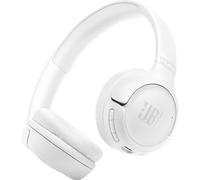 JBL Tune 530 BT, Casque Audio sans Fil, léger et Confortable, Bluetooth 6.0, autonomie jusqu'à 76 h, Charge Rapide, Design Pliable, Son JBL Pure Bass, Google Fast Pair, Microsoft Swift Pair, Blanc
