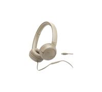 JBL Casque supra-auriculaire Tune 530 C filaire – Micro, JBL Pure Bass, USB-C – Beige