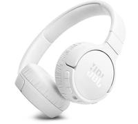 JBL TUNE 670NC - Écouteurs avec micro - circum-aural - Bluetooth - sans fil, filaire - Suppresseur de bruit actif - jack 3,5mm - blanc