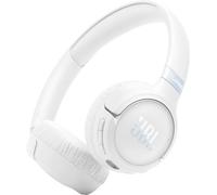 JBL Tune 680 NC Casque supra-auriculaire sans fil, Bluetooth, filaire Stereo blanc volume réglable, mise en sourdine du