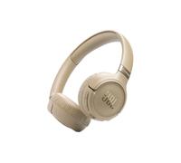 JBL Casque supra-auriculaire Tune 680 NC – Réduction de bruit adaptative, autonomie 76 h – Beige