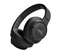 JBL Tune 720BT Casque Arceau Supra-aural Noir Bluetooth 5.3, 20-20000Hz, Impédance 32 Ohm, Batterie 500mAh, Autonomie jusqu'à 76h, Poids 220g