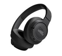 JBL Tune 720BT, casque audio sans fil, léger et confortable, Bluetooth 5.3, autonomie jusqu'à 76 h, charge rapide, son JBL Pure Bass, noir