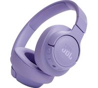 JBL Tune 720BT Casque supra-auriculaire sans fil, Bluetooth, filaire Stereo violet volume réglable, mise en sourdine du microphone Hi-Fi