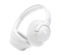 JBL Casque sans fil Tune 780NC supra-auriculaire – Réduction de bruit adaptative, 76 h – Blanc
