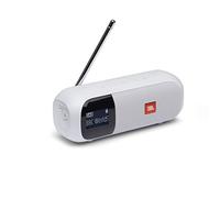 JBL Tuner 2 - Enceinte radio portable - Haut-parleur Bluetooth avec radio FM et DAB - Autonomie 12 hrs - Blanc