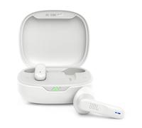 JBL Vibe Flex, écouteurs sans Fil Bluetooth, Pilotes 12 mm, Lecture 32 Heures, résistant à l'eau et à la poussière IP54 - Blanc