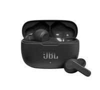 JBL Wave 200TWS - Écouteurs intra-auriculaires véritablement sans fil - Avec technologie Bluetooth et assistant vocal - Autonomie jusqu'à 25 hrs - Étui de recharge inclus - Noir