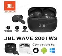 JBL WAVE 200TWS propose des écouteurs sans fil True Wireless, écouteurs Bluetooth 5.0 JBL W200 tws, écouteurs de sport avec micro, version HK BLANC