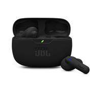 JBL Wave Beam 2, Écouteurs sans Fil Bluetooth, réduction de Bruit, 40 Heures d'autonomie, Son Pure Bass, Technologie Smart Ambient et Connexion multipoint, Conception Intra sur Tige, Noir