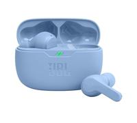 JBL Wave Beam, Écouteurs Intra-Auriculaires sans Fil, Résistance à l'eau IP54 et IPX2, Appels Mains Libres et Batterie à Autonomie de 32 Heures, en Bleu