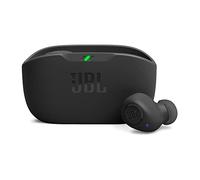JBL Audio Écouteurs intra-auriculaires Wave Buds – IP54/IPX2, 32h autonomie, basses – Noir
