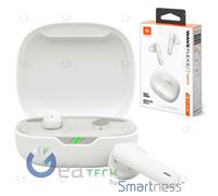 JBL WAVE FLEX 2 ÉCOUTEURS IP54 IN-EAR BLUETOOTH + MIC VOICE AWARE BLANC