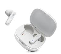 JBL Wave Flex, Écouteurs Intra-Auriculaires Sans Fil, Resistance à l'Eau IP54 et IPX2, Technologie TalkThru et AmbientAware, Autonomie de 32 heures, en Blanc