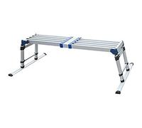 JBM 52230 Grues d'Atelier Plate Forme en Aluminium Télescopique Extensible