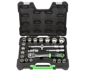 JBM -54116-MALETIN À OUTILS 22 PIÈCES VERS DE 12 CHANTS DE 1/2"