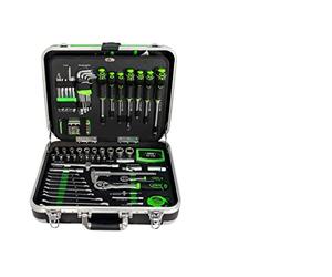 JBM Coffret à outils de 198 pièces / avec douilles hexagonales