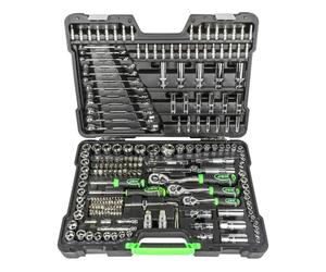 Jbm Refial 54045 Mallette PORTE-OUTILS 216 Pièces DOUILLES HEXAGONALES - Finition CHROMÉE