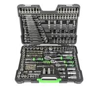 JBM Refial 54045 Mallette porte-outils avec 216 clés hexagonales Finition chromée