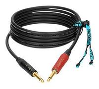 JBNPSP060 Joe Bonamassa Guitar Cable Jack Mâle TS Jack Mâle TS Silent Plug 6m