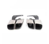 JBPIHZT 1 Paire D'embouts D'échappement Carrés Pour Porsche Pour Macan 2011 2012 2013 2014 Accessoires Turbo