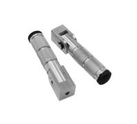 JBPIHZT 1 Paire M8 Universelle Moto Arrière Repose Pied Pédale Modification Alliage Aluminium Pliant Pédales Véhicule Tout Terrain Vélos(Argent)