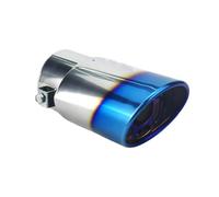 JBPIHZT 1 Pièce Pour Toyota RAV4 XA50 2019 2020 2021 2022 2023 Tuyau D'Échappement En Acier Inoxydable Silencieux Embout D'Échappement(Bleu)