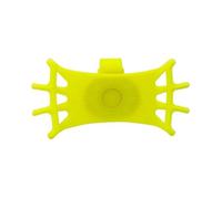 JBPIHZT 360 Rotatif Vélo Moto Sûr Support De Téléphone Portable Silicone pour Type Traction pour Tous Les Supports(Jaune)