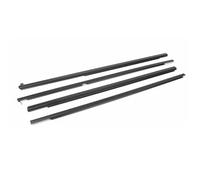 JBPIHZT 4 Pièces Joint D'étanchéité Caoutchouc Vitres Porte Extérieure Voiture Pour Mitsubishi Pour Montero Pour Pajero 2e 1990-2003