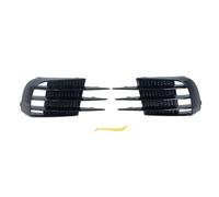 JBPIHZT Abat-jour De Phares Antibrouillard Avant En ABS Pour VW Pour Golf 6 MK6 VI GTI R R20 JBPIHZT