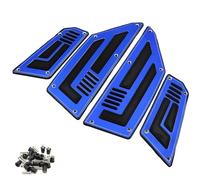 JBPIHZT Accessoires de moto CNC Pédales Repose-pour Pour Y&amaha Pour TMAX 530 Pour T-max 530 T-max530 TMAX530 2012 2013 2014 2015 2016(Bleu)