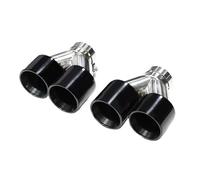 JBPIHZT Accessoires D'échappement Pour Série 6 640i F12 F13 Système D'échappement Quadruple M6 En Fibre De Carbone(Gasoline Black)