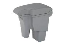 JBPIHZT Accoudoir Auto Pour Hyundai Pour Accent RB Pour Solaris 2011 2012 2013 2014 2015 2016 Boîte De Rangement Console Centrale Repos-bras(GRIS)