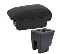 JBPIHZT Accoudoir Auto Pour Toyota Pour Etios Boîte D'accoudoir Pour Toyota Pour Etios Boîte De Rangement Centrale Avec USB Intérieur(Ligne noire A2 Pas d'USB)