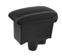 JBPIHZT Accoudoir Central Boîte De Rangement Pour R&enault Pour Duster Dacia Duster 2019 2020 2021 2022(A3 Noir blanc 7USB)
