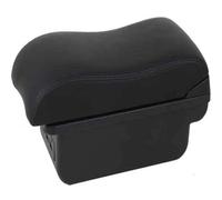 JBPIHZT Accoudoir Central Intérieur Avec Boîte De Rangement Pour Opel Pour Corsa E 2014 2015 2016 2017 2018 2019(B2 ligne noire 3USB)