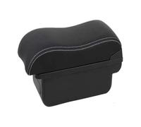 JBPIHZT Accoudoir Central Intérieur Avec Boîte De Rangement Pour Opel Pour Corsa E 2014 2015 2016 2017 2018 2019(C3 Noir blanc SANS USB)