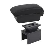 JBPIHZT Accoudoir Central Pour TT Coupé Boîte De Rangement Pour Accessoires Intérieurs(Ligne noire A2 Pas d'USB)