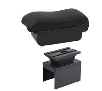 JBPIHZT Accoudoir Central Pour TT Coupé Boîte De Rangement Pour Accoudoir Central Pièces De Rechange Pour Intérieur(Ligne noire A2 Pas d'USB)