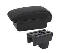 JBPIHZT Accoudoir Pour Suzuki Pour Swift 2005-2021 2022 2023 2024 Accoudoir Voiture Accessoires Auto Détails Intérieurs Boîte De Rangement(Ligne noire A2 Pas d'USB)