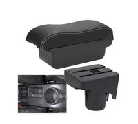 JBPIHZT Accoudoir Voiture Pour VW Pour Golf 6 Boîtier D'Accoudoir Pour S&CIROCCO Pour Sagitar Pour Golf 5 Mk6 MK5 Pour Jetta 5 Boîte De Rangement Voiture(C3 Noir blanc SANS USB)