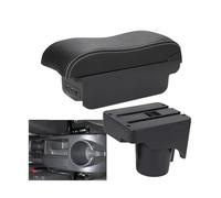 JBPIHZT Accoudoir Voiture Pour VW Pour Golf 6 Boîtier D'Accoudoir Pour S&CIROCCO Pour Sagitar Pour Golf 5 Mk6 MK5 Pour Jetta 5 Boîte De Rangement Voiture(B3 Noir blanc 3USB)