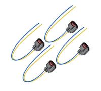 JBPIHZT ALS1839 ALS1090 BP4K43701A ALS2249 Pour Jaguar X-TYPE 2002-2006 2007 2008 Capteur De Vitesse De Roue ABS Connecteur En Queue De Cochon 4 Pièces