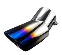 JBPIHZT Auto Tuyau D'échappement En Acier Inoxydable Chromé Embout Terminal Pour Mitsubishi Pour PAJERO V31 V33 V73 V93 V97 2007-2019(Bleu)